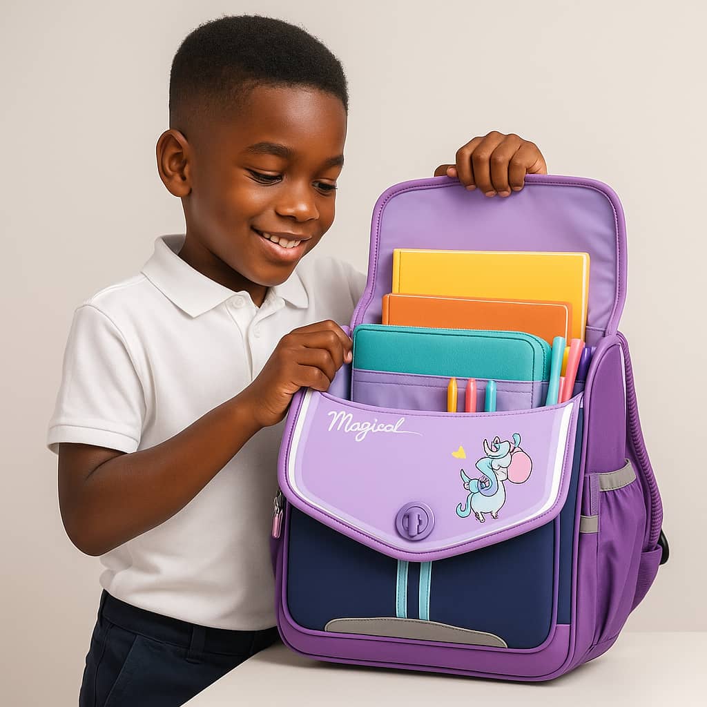 GalaxyBag™ – Le cartable qui brille