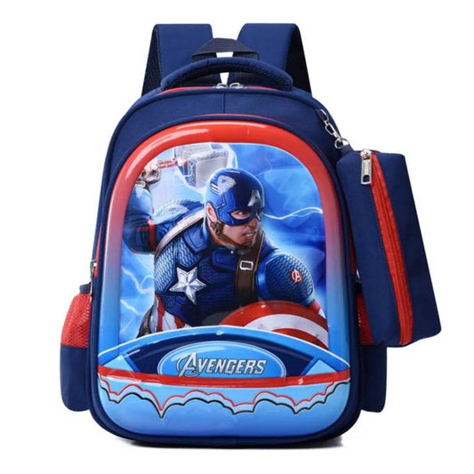 UrbanPack™ – Sac scolaire rose Felyza porté par une écolière souriante